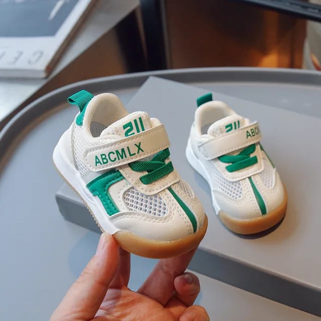 Summer mesh hollow breathable toddler baby shoes
